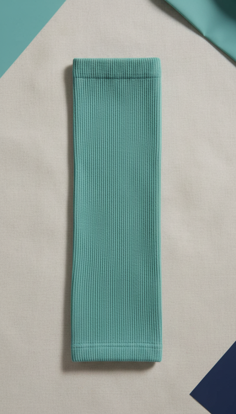 Travel compression sleeve seafoam
