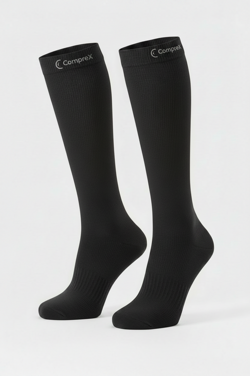 CompreX Compression Socks — Black x3 Pack