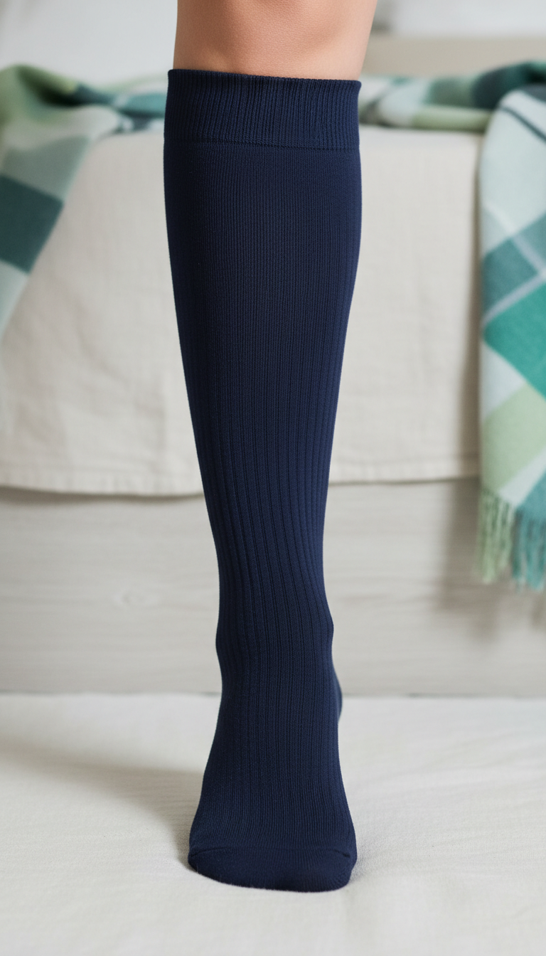 Classic compression sock deep navy