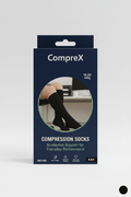 CompreX Compression Socks — Black (Single Pair)